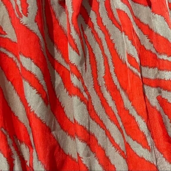 A. Byer‎ Orange/Tan Striped Sleeveless Dress L - Picture 3 of 6